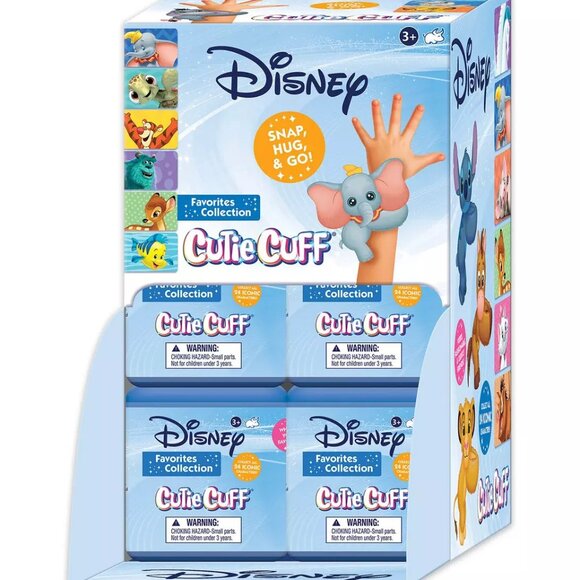 Cutie Cuff Disney Blind Box Character Slap Bands (2 for $15) - Unopened - Picture 1 of 4